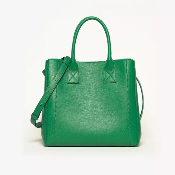 M Gemi Handbags - M Gemi The Elena Medio Tote in Jewel Green